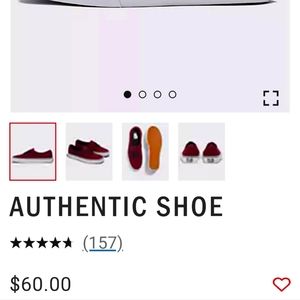 VANS MEN'S 9 WOMAN'S  10.5 CANVAS SKATE SHOES